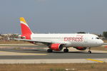 EC-MEG @ LMML - A320 EC-MEG Iberia Express - by Raymond Zammit
