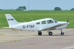 G-FTAF @ EGSH - Leaving Norwich for Lydd, Kent. - by keithnewsome