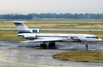 UN-85516 @ EDDL - Aeroservice TU154 taxiing for departure - by FerryPNL