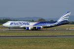 N919CA @ LOWW - National Airlines Boeing 747-428(BCF) - by Thomas Ramgraber