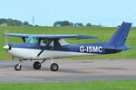 G-ISMC @ EGSH - Arriving at Norwich from Stapleford Tawney. - by keithnewsome