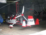 G-YROP @ EGHP - In the gyro hangar at Popham - by Chris Holtby