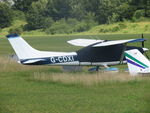 G-CDXI @ EGHP - Parked & covered at Popham - by Chris Holtby