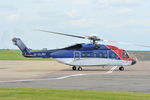 G-CLNH @ EGSH - Leaving Norwich for offshore. - by keithnewsome