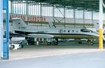 D-CHEF @ EDDL - Private Jet Charter Lj25D engineless in the hangar - by FerryPNL