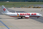 9H-VUD @ LOWW - Malta Air Boeing 737-8 MAX 200 - by Thomas Ramgraber