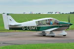 G-CBMT @ EGSH - Leaving Norwich for Crowfield. - by keithnewsome