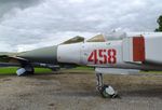 458 - Mikoyan i Gurevich MiG-23ML FLOGGER-G at the Newark Air Museum - by Ingo Warnecke