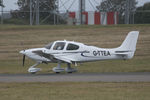 G-TTEA @ EGJB - Rolling out on arrival at Guernsey - by alanh