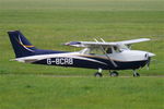G-BCRB @ EGSH - Departing from Norwich. - by Graham Reeve