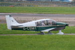 G-CBMT @ EGSH - Departing from Norwich. - by Graham Reeve