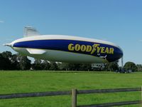 D-LZFN @ LFRM - Zeppelin advertising team for Goodyear based in a field near Ruaudun 72 for the 24h of Le Mans. August 19 to 23, 2021. 5 km from Le Mans LFRM airport - by Roger DETABLE