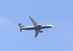 EI-HGP - Ryanair 737 Max8 over Ware, Herts going into Stansted Airport - by Chris Holtby