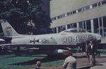 BB-293 - Canadair CL-13B Sabre 6 (North American F-86 Sabre), displayed as JD-105 outside in the park of the Deutsches Museum Museumsinsel, München