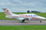 N117EA @ EGSH - Leaving Norwich following fuel stop. - by keithnewsome