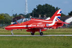 XX245 @ EGNH - Red Arrows - by ianlane1960