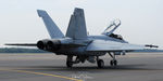 166454 @ KCEF - Super Hornet Demo taxing out for practice - by Topgunphotography