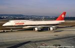 HB-IGE @ LSZH - Boeing 747-357 - SR SWR Swissair 'Genève' - 22995 - HB-IGE - 17.02.1998 - ZRH - by Ralf Winter