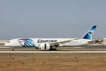 SU-GEW @ LMML - B787 Dreamliner SU-GEW Eygptair - by Raymond Zammit