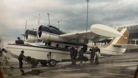 N39FG @ CYTA - This former CF-BXR tail number.  Taken in at the Pembroke airport in mid 1970s as a group of us fishermen from Indianapolis were about to fly to Lac Summerville, at the Pontiac Fish & Game Club in Quebec.  Copyright  Jim Kennedy, who got to sit co-pilot. - by Jim Kennedy
