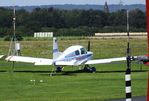 D-EEHM @ EDKB - Grumman American AA-5 Traveler at the 2021 Grumman Fly-in at Bonn-Hangelar airfield