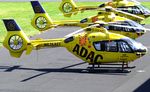 D-HXAC @ EDKB - Eurocopter EC135P2 'Christoph 65' EMS-helicopter of ADAC Luftrettung at Bonn-Hangelar airfield during the 51st Grumman Fly-in 2021