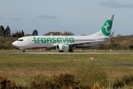 F-GZHE @ LFRB - Boeing 737-8K2, Take off run rwy 25L, Brest-Bretagne airport (LFRB-BES) - by Yves-Q