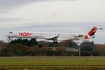 F-HMLC @ LFRB - Bombardier CRJ-1000EL NG, Landing rwy 25L, Brest-Bretagne airport (LFRB-BES) - by Yves-Q