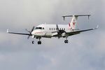 F-HBCC @ LFRB - Beech 1900D, Short approach rwy 25L, Brest-Bretagne Airport (LFRB-BES) - by Yves-Q