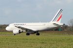 F-GRHQ @ LFRB - Airbus A319-111, Take off run rwy 25L, Brest-Bretagne airport (LFRB-BES) - by Yves-Q