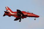 XX242 @ LMML - HS Hawk T1 XX242 Red Arrows Royal Air Force - by Raymond Zammit