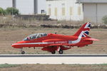 XX278 @ LMML - HS Hawk T1A XX278 Red Arrows Royal Air Force - by Raymond Zammit