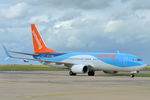 G-TAWB @ EGSH - Arriving at Norwich from Corfu. - by keithnewsome