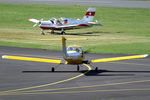 D-EEQI @ EDKB - Piper PA-38-112 Tomahawk at Bonn-Hangelar airfield during the Grumman Fly-in 2021