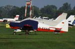 D-EXNM @ EDKB - Beagle B.121 Pup 100 at Bonn-Hangelar airfield during the Grumman Fly-in 2021