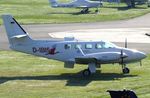 D-IBIS @ EDKB - Cessna T303 Crusader at Bonn-Hangelar airfield during the Grumman Fly-in 2021