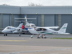G-PWFW @ EGJB - Parked outside ASG, Guernsey - by alanh