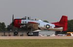 N8089H @ KOSH - North American T-28A