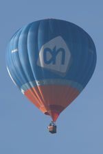 PH-AHG @ N.A. - Cameron Z-160 balloon over the eastern part of the Netherlands. The advertisement is for AH, Albert Heijn, a Dutch supermarket chain. - by Van Propeller