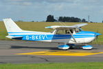 G-BKEV @ EGSH - Leaving Norwich. - by keithnewsome