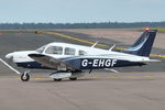 G-EHGF @ EGSH - Arriving at Norwich. - by keithnewsome