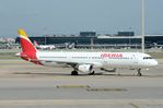 EC-JGS @ LEBL - Iberia A321 parked for a couple of hours - by FerryPNL