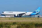C-GOIF @ LFPG - Air Transat A321NX landing in Paris - by FerryPNL