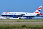 G-TTNO @ LFPG - BA A320N landing - by FerryPNL