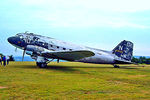 F-BLOZ @ LFFQ - F-BLOZ   (315101) Douglas DC-3C-47A-20-DK [13142] (Jean Salis Collection) La Ferte Alais~F 15/06/2003 - by Ray Barber