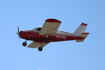 N7182W @ KPGD - Piper Cherokee (N7182W) departs Runway 4 at Punta Gorda Airport - by James Donten