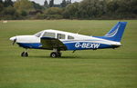 G-BEXW @ EGLM - Piper PA-28-181 Cherokee Archer II at White Waltham. Ex N38122 - by moxy