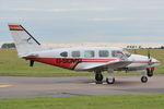 G-SCMR @ EGSH - Leaving Norwich for Doncaster. - by keithnewsome