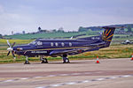 HB-FVD @ EGPE - HB-FVD   Pilatus PC-12/47E [1072] (Air Engiadina)  Inverness (Dalcross)~G 27/04/2009 - by Ray Barber