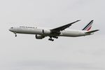 F-GSQB @ LFPG - Boeing 777-328ER, Short approach rwy26L, Roissy Charles De Gaulle airport (LFPG-CDG) - by Yves-Q